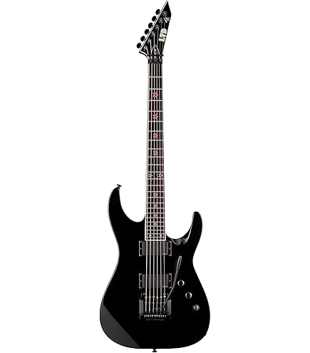 Amazon.com: ESP LTD EX Black Metal Electric Guitar, Black